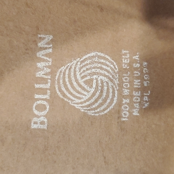 NEW Bollman Vintage Wool Felt Hat - Picture 9 of 10